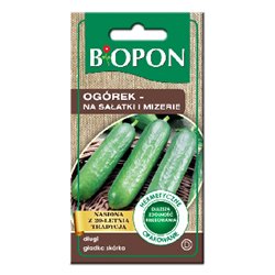 Biopon nasiona ogórek na sałatki i mizerie 2g