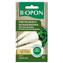 Biopon nasiona pietruszka korzeniowa do długiego przechowywania 3g