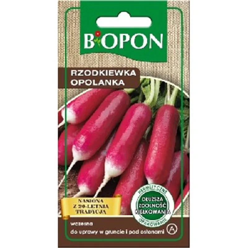 Biopon nasiona rzodkiewka opolanka - opolanka tor 8g