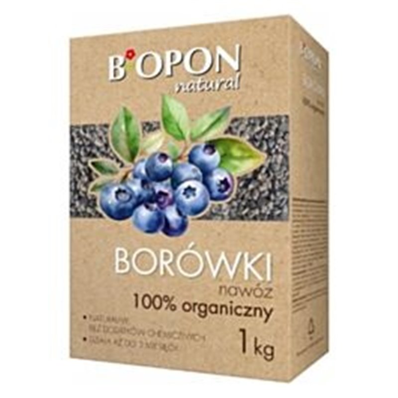 Biopon Natural nawóz Borówki 100% organiczny 1kg