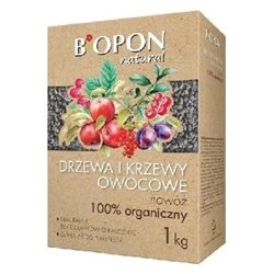 Biopon Natural nawóz drzewa i krzewy owocowe 1kg