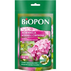 Biopon nawóz barwiący hortensja różowa 200g