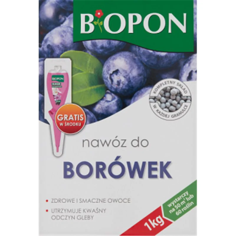 Biopon nawóz do borówek granulat 1kg