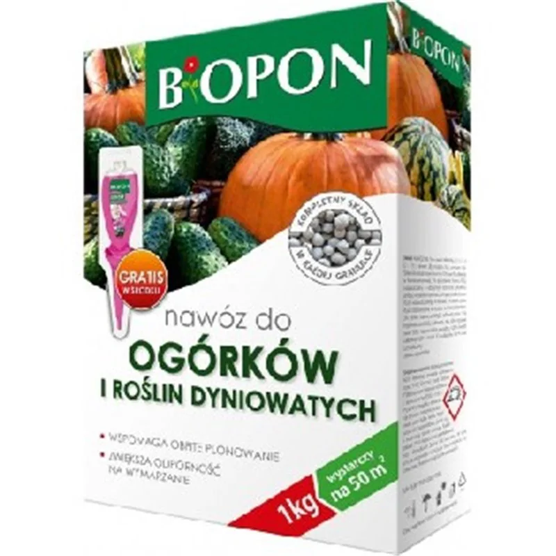 Biopon nawóz do ogórków i roślin dyniowatych 1kg