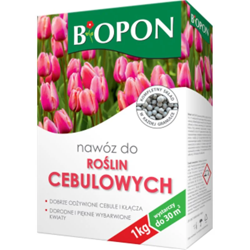 Biopon nawóz do roślin cebulowych granulat 1kg