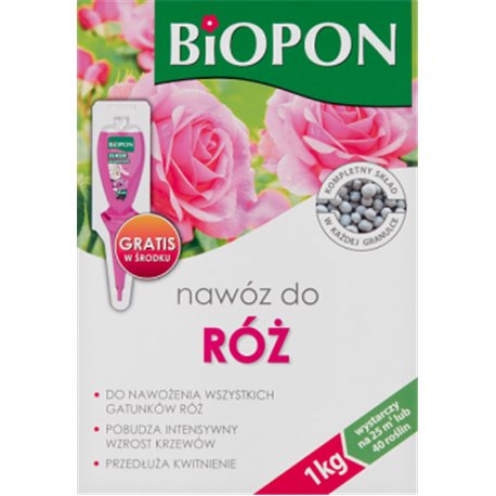 Biopon nawóz do róż granulat 1kg