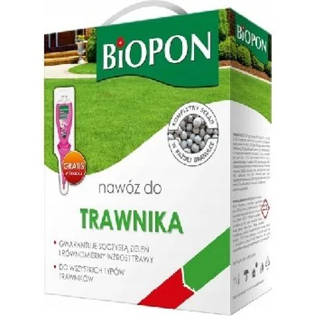 Biopon nawóz do trawnika granulat 2,5kg