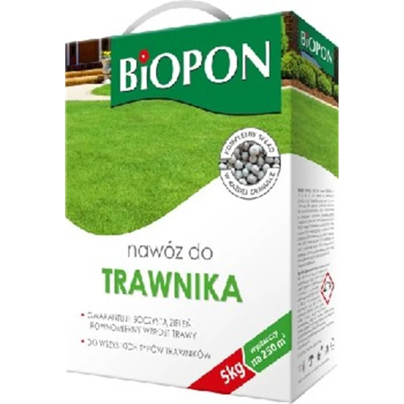 Biopon nawóz do trawnika granulat 5kg