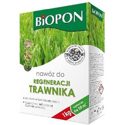 Biopon nawóz do trawnika regeneracja granulat 1kg