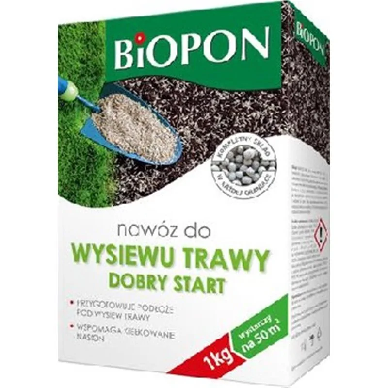 Biopon nawóz do wysiewu trawy 1kg