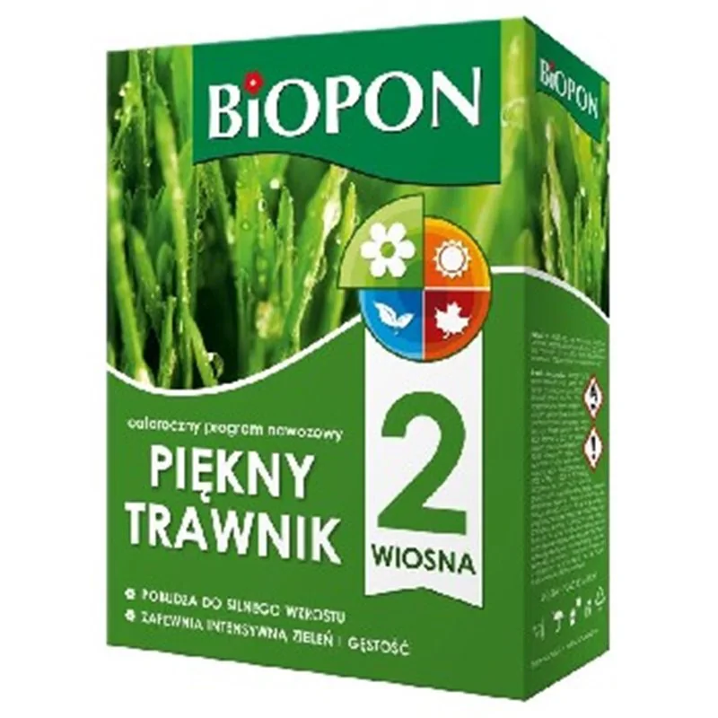 Biopon nawóz Piękny Trawnik Wiosna 2kg granulat