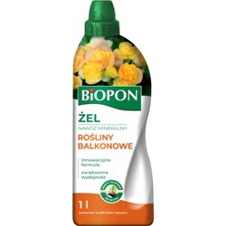 Biopon nawóz rośliny balkonowe żel 1l