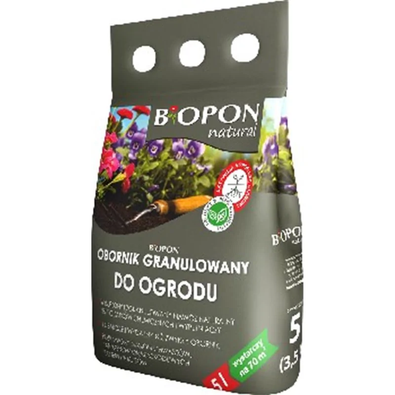 BIOPON obornik do ogrodu granulowany 5l