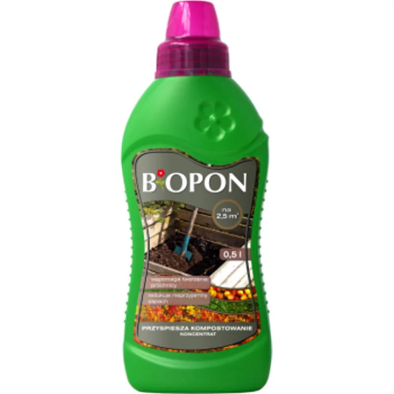 Biopon przyspiesza kompostowanie płyn 500ml