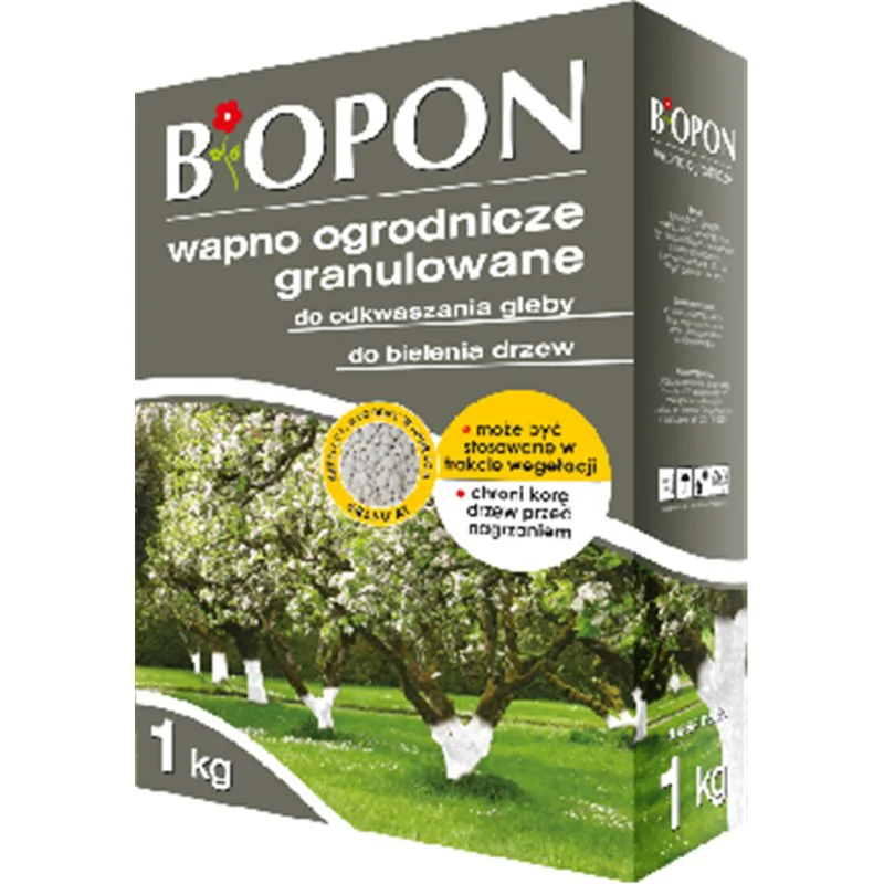 BIOPON wapno ogrodnicze granulowane 3kg