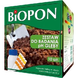 BIOPON zestaw do badania pH gleby