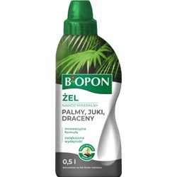 Biopon żel nawóz mineralny palmy, juki, draceny 0,5l
