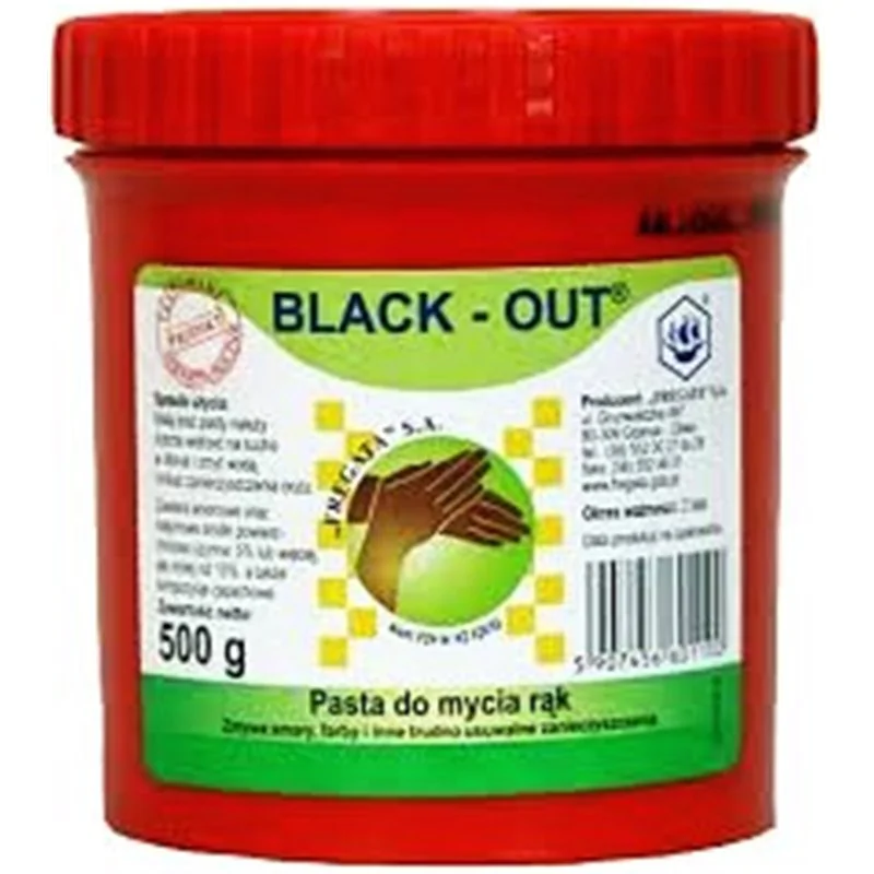 Black Out pasta BHP do mycia rąk 500g