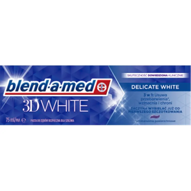 Blend-a-med Pasta do zębów 3D White Delicate White 75 ml