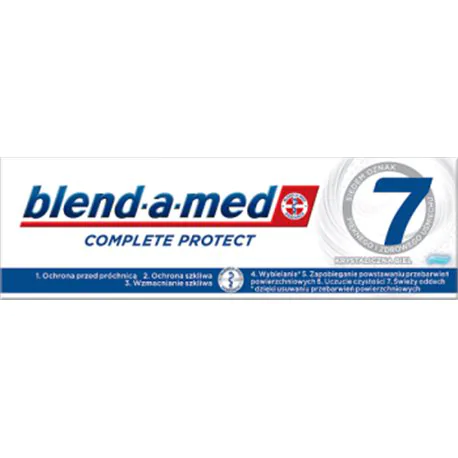Blend-a-med Pasta do zębów Complete Protect 7 Crystal White 75 ml