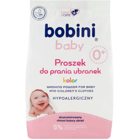Bobini Baby proszek do prania dla dzieci do kolorów hypoalergiczny 1,2kg