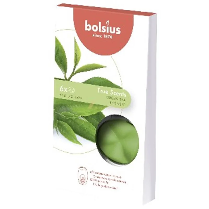 Bolsius płatki zapachowe 6 szt True Scents Zielona Herbata