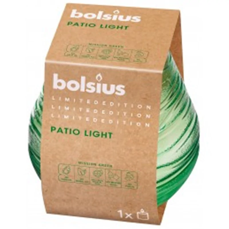 Bolsius świeca Patiolight 94/91 S100 WATER (woda)