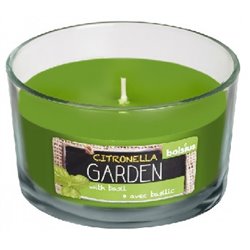 Bolsius świeca w szkle Citronella Garden with Basil 62/106