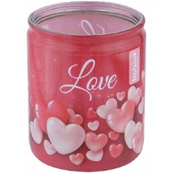 Bolsius świeca w szkle Rose Garden 82/86 