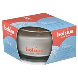 Bolsius świeca zapachowa w szkle 50/80 True Scents Fresh Cotton