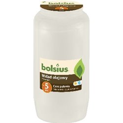 Bolsius wkład olejowy w7 5dni 24szt biały