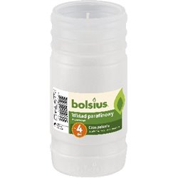 Bolsius wkład parafinowy w4d 4dni opakowanie 12szt
