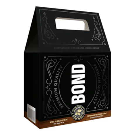 Bond Zestaw Tytoń, Whisky, Cedr 2 elementy (Woda po Goleniu 100ml + Dezodorant 150ml)