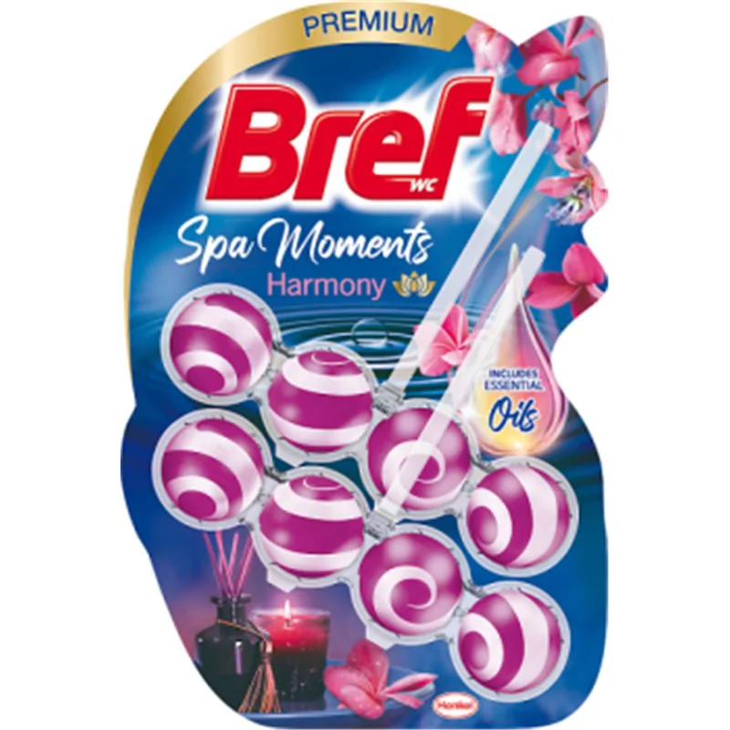 Bref WC Spa Moments Harmony Zawieszka do muszli WC 2 x 50 g