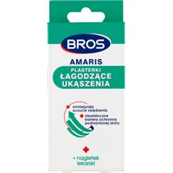 Bros Amaris plasterki łagodzące ukąszenia 20szt