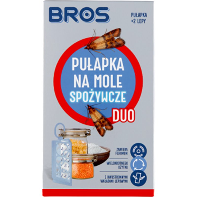 Bros Duo Pułapka na mole spożywcze