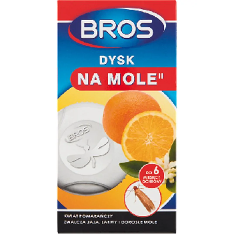 Bros Dysk na mole kwiat pomarańczy