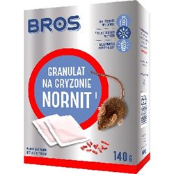 Bros granulat na nornice 140g