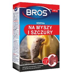 Bros kostka na myszy 100g