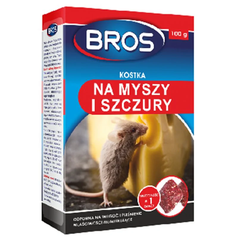 Bros kostka na myszy 100g