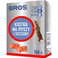 Bros kostka na myszy i szczury 1kg
