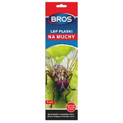 Bros lep na muchy płaski a5-pak