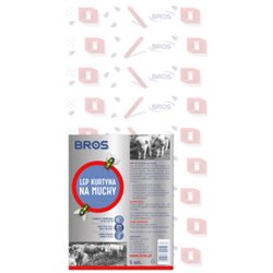 Bros lep płaski  kurtyna  5szt