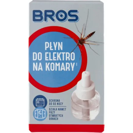 Bros na komary płyn do kontaktu (zapas do elektrofumigatora) 40 ml