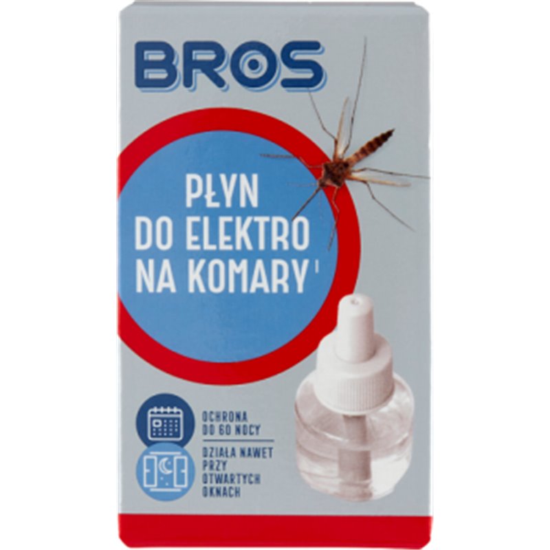 Bros na komary płyn do kontaktu (zapas do elektrofumigatora) 40 ml