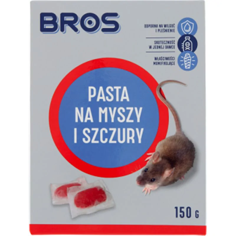 Bros Pasta na myszy i szczury 150 g