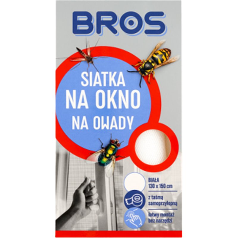 Bros Siatka na owady 150x130 Biała