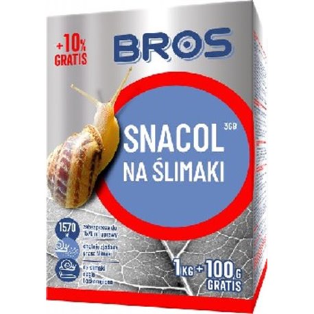 Bros Snacol na ślimaki 1100g