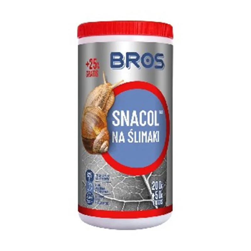 Bros Snacol na ślimaki 250g