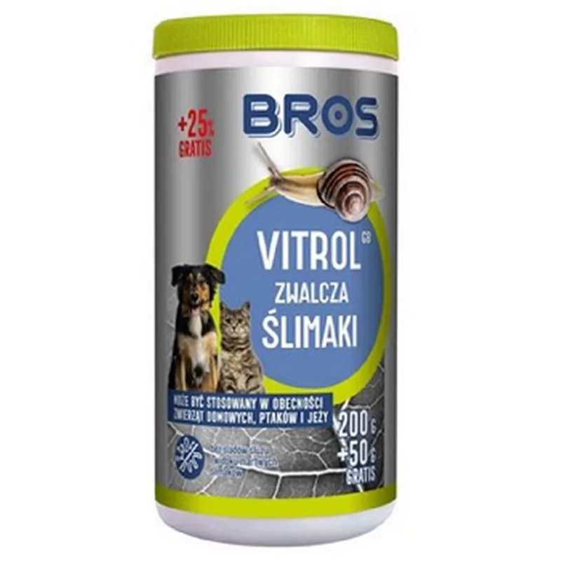 Bros Vitrol GB do zwalczania ślmiaków 200g 